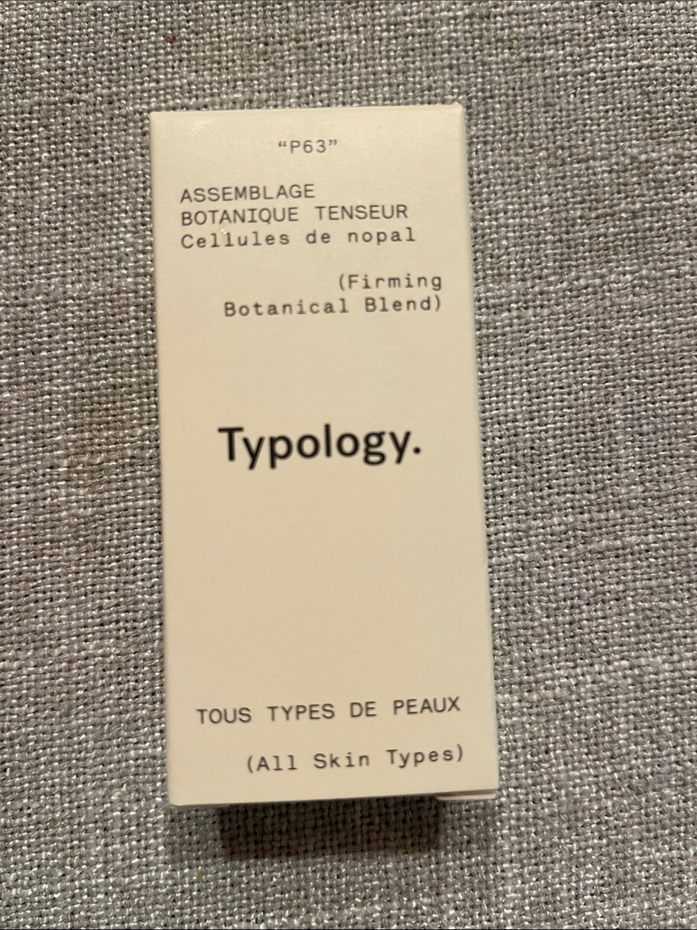 Typology. Firming Botanical Blend Skincare - All Skin Types